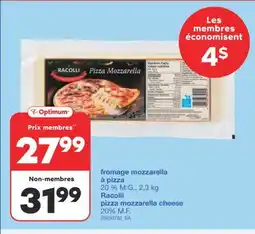 Wholesale Club FROMAGE MOZZARELLA À PIZZA, 2,3 kg offer