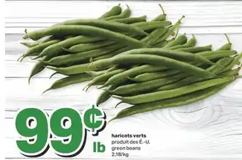 L'Intermarché HARICOTS VERTS offer