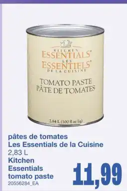 Wholesale Club PÂTES DE TOMATES LES, 2,83 L offer