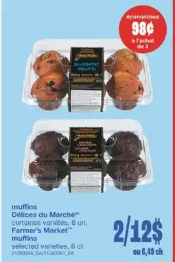 Wholesale Club MUFFINS, 6 un offer