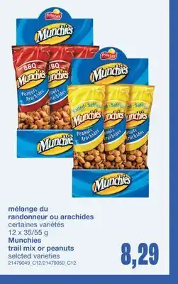 Wholesale Club MÉLANGE DU RANDONNEUR OU ARACHIDES, 12 x 35/55 g offer