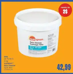 Wholesale Club FETA 22 % M.G., 3 KG offer