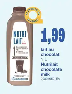 Wholesale Club LAIT AU CHOCOLAT, 1 L offer