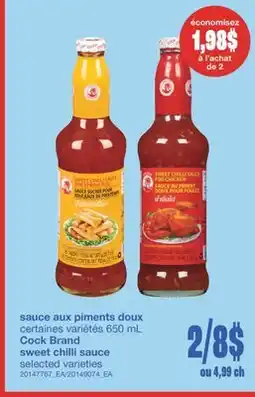 Wholesale Club SAUCE AUX PIMENTS DOUX, 650 mL offer