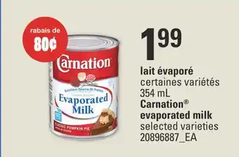 Wholesale Club LAIT ÉVAPORÉ, 354 mL offer