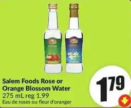 FreshCo Salem Foods Rose or Orange Blossom Water offer