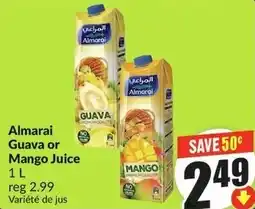 FreshCo Almarai Guava or Mango Juice offer