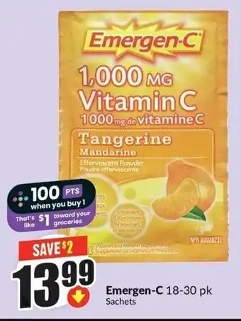 FreshCo Emergen-C offer