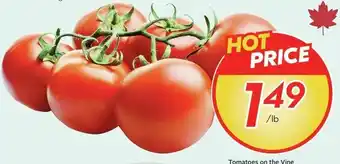 Sobeys Tomatoes on the Vine offer