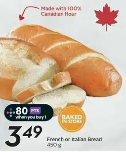 Sobeys French or Italian Bread offer