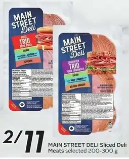 Sobeys Main street deli sliced deli meats offer