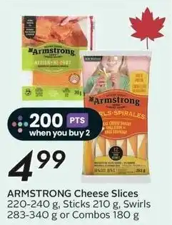 Sobeys Armstrong cheese slices offer