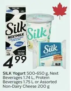 Sobeys Silk yogurt offer