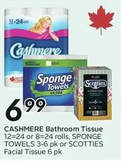 Sobeys Cashmere bathroom tissue offer