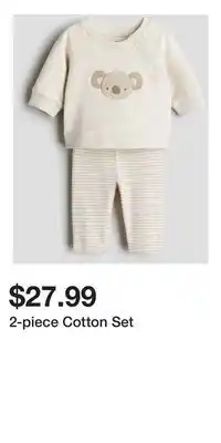 H&M 2-piece Cotton Set offer