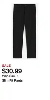 H&M Slim Fit Pants offer