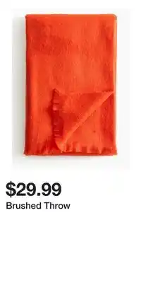 H&M Brushed Throw offer