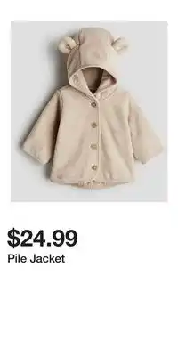 H&M Pile Jacket offer