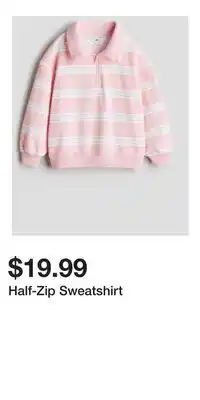 H&M Half-Zip Sweatshirt offer