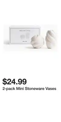 H&M 2-pack Mini Stoneware Vases offer