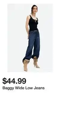 H&M Baggy Wide Low Jeans offer