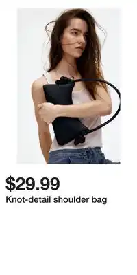 H&M Knot-detail shoulder bag offer