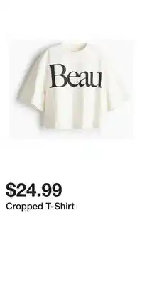 H&M Cropped T-Shirt offer