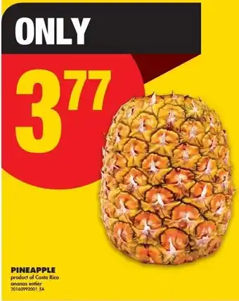 No Frills Pineapple offer