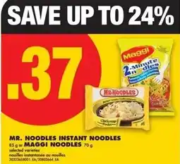 No Frills Mr. noodles instant noodles or Maggi Noodles offer