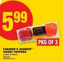 No Frills Farmer's market sweet peppers offer