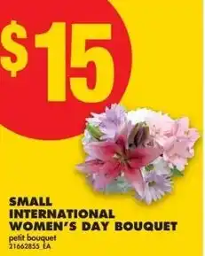 No Frills Small international women's day bouquet offer