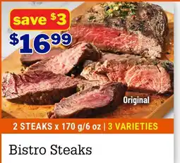 M & M Food Market Bistro Steaks offer