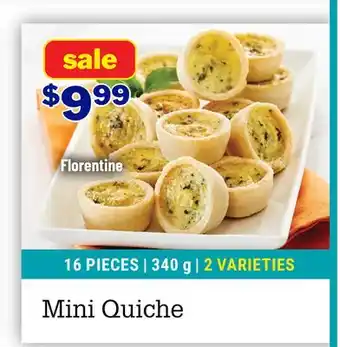 M & M Food Market Mini Quiche offer