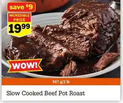 M & M Food Market Slow Cooked Beef Pot Roast offer