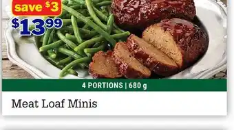 M & M Food Market Meat Loaf Minis offer