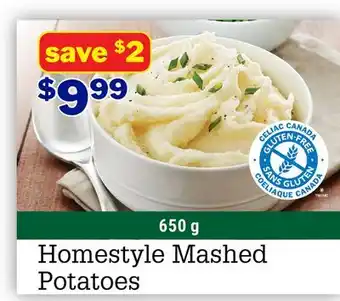 M & M Food Market Homestyle Mashed Potatoes offer