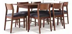 Leon's Lenard 7-Piece Extendable Dining Set - Walnut offer