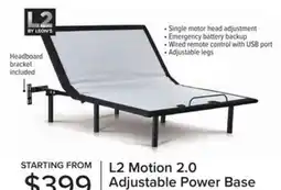 Leon's L2 Motion Twin XL Adjustable Base 2.0 offer