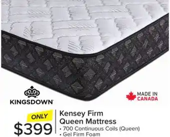 Leon's Kingsdown Kensey Firm Mattress Collection offer