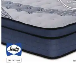 Leon's Sealy Essentials Remy Firm Eurotop Queen Mattress offer