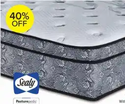 Leon's Sealy Posturepedic Correct Comfort II Medium Eurotop Queen Mattress offer