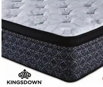 Leon's Kingsdown Percy Medium Euro Top Queen Mattress offer