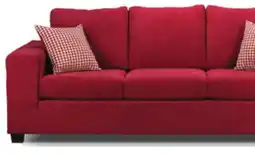 Leon's Fava Sofa - Red offer