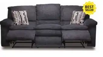 Leon's Tosh Reclining Sofa-Pewter offer