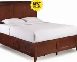 Leon's San Mateo 3-Piece Queen Storage Bed - Tuscan offer