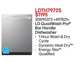 RONA LG QuadWash Pro Se Bar Handle Dishwasher offer