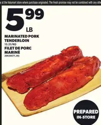 Independent City Market MARINATED PORK TENDERLOIN offer