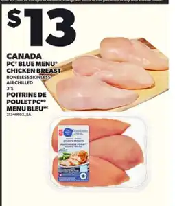 Independent City Market CANADA PCP BLUE MENU CHICKEN BREAST, 3's offer