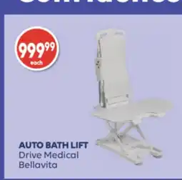 Wellwise by Shoppers Drive Medical Bellavita AUTO BATH LIFT offer