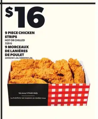 Independent City Market 9 PIECE CHICKEN STRIPS, 320 G offer